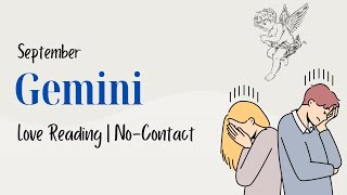 Gemini Mithun September 2024  love hindi tarot September  No Contact tarot card reading [upl. by Dotti911]