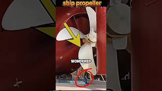 ship propeller kitne ton ke hote h  ship propellers weight shorts shippropelar propeller [upl. by Enywad981]