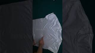 How to Fold Tshirts in Under 3 Seconds 1 [upl. by Akinna]