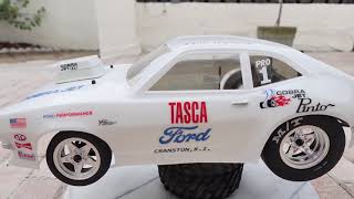 Team Associated DR10 Pinto drag car Tasca Ford Cobra Jet Bill Lawton [upl. by Ossy150]