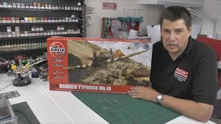 Airfix 124 Hawker Typhoon Mk1b review [upl. by Abie]