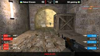 NaVi vs SK dust2 map 2 [upl. by Brennen267]