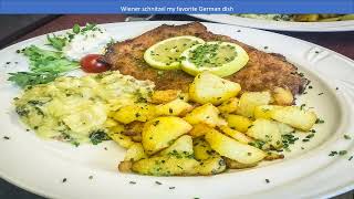 Wiener schnitzel my favorite German dish [upl. by Ydnic664]