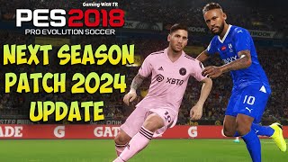 PES 2018 A PES 2023 PARCHE TODO COMPLETO SMOKE PATCH PC😍 [upl. by Pembrook]