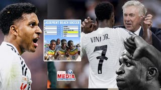 Ancelotti quoton a déjà gagné notre ballon dor Vinicius est tristequot Sénégal 8e mondial  Linguère [upl. by Rahsab]