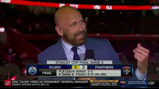 NHL Tonight reacts to the Edmonton Oilers Game 5 win  18062024 [upl. by Llennoj161]