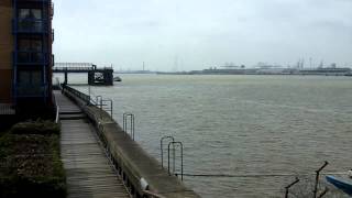 River Thames at Gravesend Kent [upl. by Terrene]