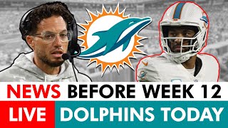 Miami Dolphins News LIVE Ft Mike McDaniel Tua Tagovailoa amp Chris Grier [upl. by Burkle]