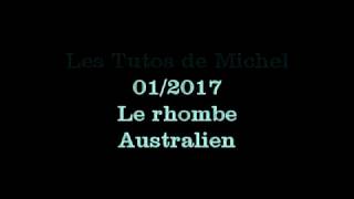 Fabriquer un Rhombe australien avec une planche et une rondelle [upl. by Bowrah]