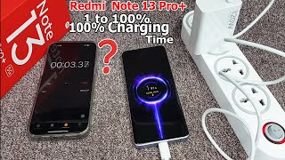 Redmi Note 13 Pro Plus 5g ⚡BOOT SPEED Charging Time 1 to 100  How long does it take  120W Adaptor [upl. by Nniw]