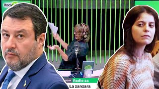 Salis e Salvini pregiudicati eccellenti  La Zanzara 1262024 [upl. by Yekram670]