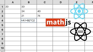 Using RecoilJs React and Mathjs to build Google Sheets clone [upl. by Anirbac]