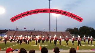 Hazleton Area Marching Cougars  10512 vs Crestwood [upl. by Arataj]