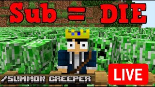 🔴INSANE MINECRAFT CREEPER SURVIVAL Shorts Stream [upl. by Sybilla725]