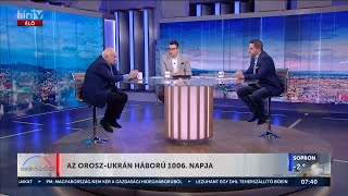 Háború Ukrajnában  Nógrádi György 20241125  HÍR TV [upl. by Tolkan]