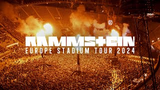 Rammstein  Europe Stadium Tour 2024 Tickets on sale now [upl. by Leola]