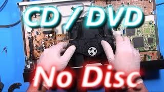 Fixing a Sony DVD  CD player quotNo Discquot error [upl. by Eeimaj985]