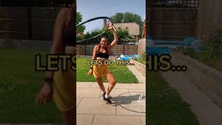 Weighted Hula Hoop Benefits TikTok Challenge [upl. by Lavine]