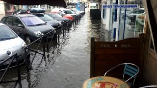 Images témoins  les inondations à BoulognesurMer [upl. by Antoinetta]