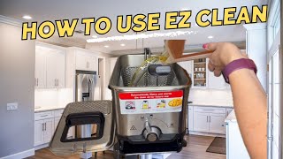 How to Use the EZ Clean Function on the Tfal 35L Deep Fryer [upl. by Nudnarb]