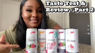 Celsius Energy Drink ReviewTaste Test Part 2  I Am Fee Tv [upl. by Burney]