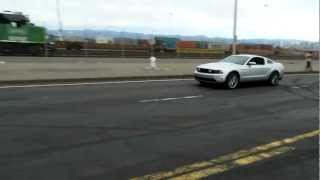 2011 50 Mustang vs Mach 1 Mustang [upl. by Noletta]