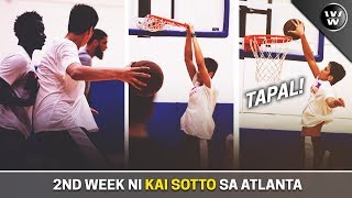 Ikalawang Linggo ni Kai Sotto sa Amerika  vs NCAA Players [upl. by Brigit623]