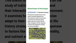 Difference between AUTECOLOGY amp SYNECOLOGY  Ecology  Environmental Geography [upl. by Anwahsiek]