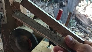 Sharpening Jointer Blade [upl. by Acirea]