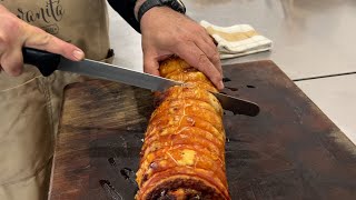 Porchetta Receta italiana [upl. by Aneehsar]