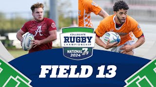 2024 Collegiate Rugby Championship  Field 13  Day 1  Session 1 [upl. by Moir116]