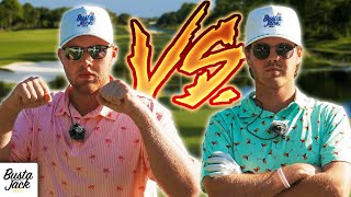 The Monday Match  Busta Vs Madjack PGA Village Dye Course [upl. by Ahsimek114]