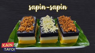 SapinSapin  Quick and Easy Filipino Kakanin [upl. by Aihsenad]