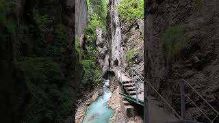 Waterfall Experience No95 Leutaschklamm Germany germanytravel waterfallhike mittenwald [upl. by Corabel]