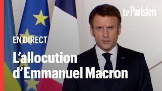 🔴 EN DIRECT  Guerre en Ukraine lallocution dEmmanuel Macron [upl. by Nohtiek697]