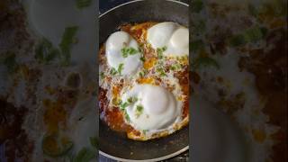 Best Shakshuka ASMR  Eggs in tomato sauceshort egg recipe trending food asmrcooking yt [upl. by Fabiano]