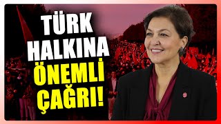 TÜLİN OYGÜR quotTÜRK HALKINI CUMHURİYETİ SAVUNMAYA ÇAĞIRIYORUZquot [upl. by Bevon219]