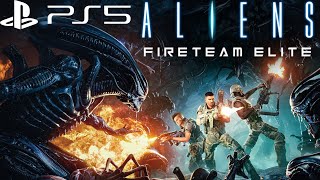 Aliens Fireteam Elite Full Playthrough 2023 Longplay Ps5 DLC Missions [upl. by Marentic]