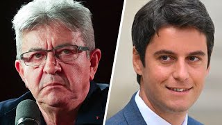 JeanLuc Mélenchon vs Gabriel Attal  Le zapping politique [upl. by Shishko]