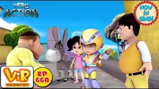 Vir The Robot Boy  Gintu Meets Chintu  As Seen On HungamaTV  WowKidz Action [upl. by Retrop244]