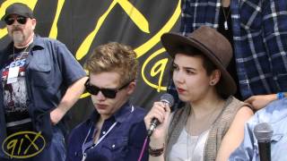 91X XFest 2012  Of Monsters amp Men  Interview [upl. by Inahet413]