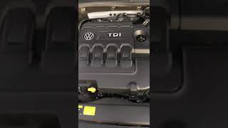 Golf 7 16 TDI Motorgeräusch in Ordnung [upl. by Ailahtan]