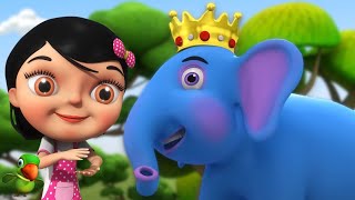 Hathi Raja ऊपर पंखा चलता है Hindi Songs and Nursery Rhymes Collections [upl. by Ridinger]