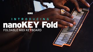 Introducing nanoKEY Fold Portable MIDI Keyboard for Creators on the Move [upl. by Jedediah163]