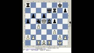 Kurnosov Igor vs Ubushiev Andrey  Russia Chess U18 2001 Rybinsk [upl. by Agnizn418]