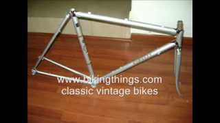 cinelli super corsa classic vintage bike restoration amazing cinelli silver arrow [upl. by Atnwahsal324]