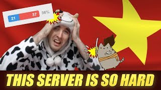 VIETNAM SERVER IS WAY TOO HARD  Cowsep [upl. by Eiresed]