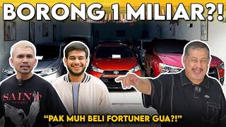 BORONG MOBIL SAMPE 1 MILIAR DI SHOWROOM PAK MUH‼️ DOI MALAH MAU BAYARIN FORTUNER GUA⁉️ [upl. by Ainex]