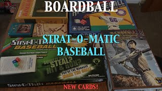 Boardball StratOMatic Baseball Super Advanced Rules  FIRST GAME WITH NEW CARDS [upl. by Nancy]