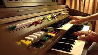 Telstar played on yamaha organ [upl. by Hocker]